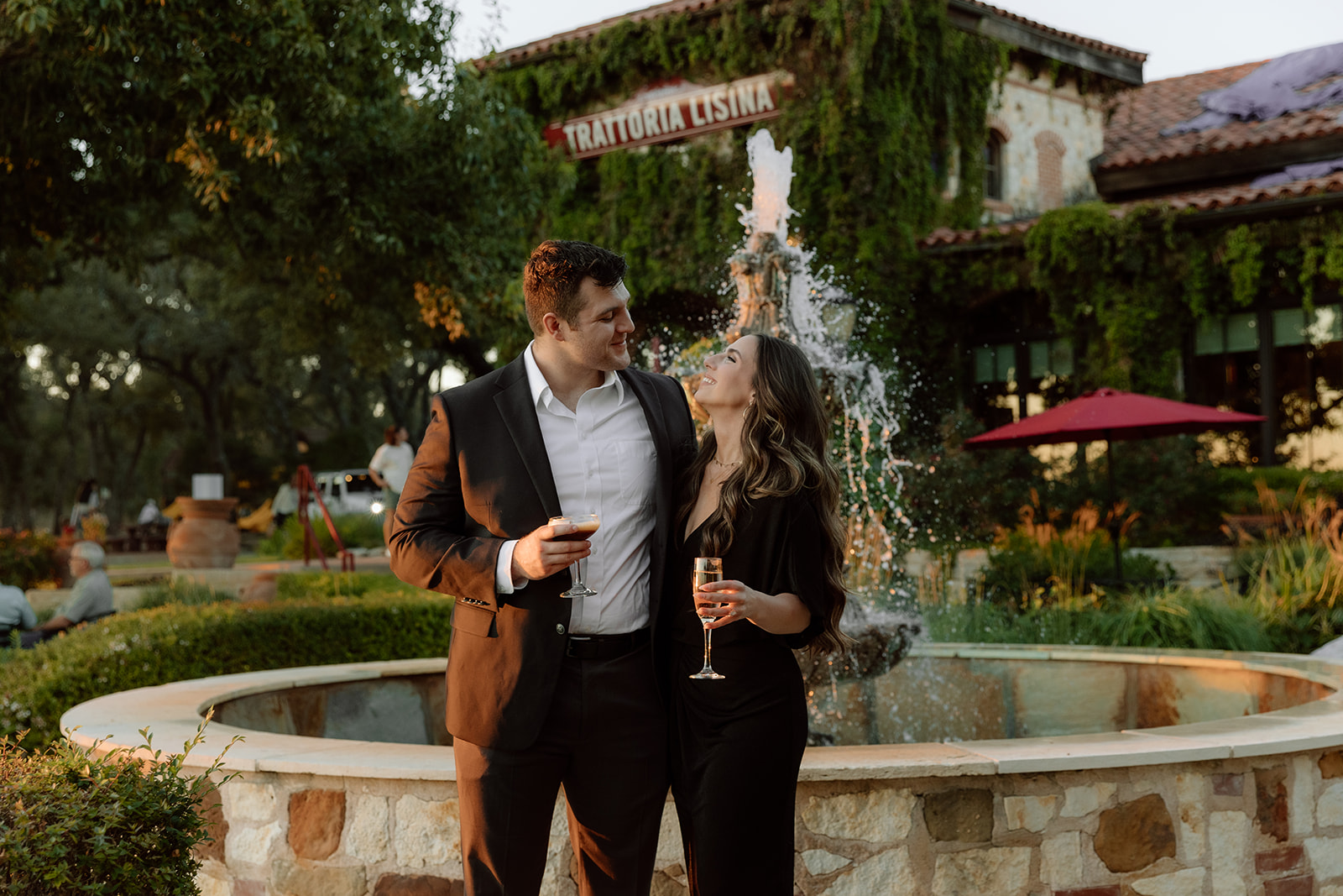 Dripping Christmas Light Installation team